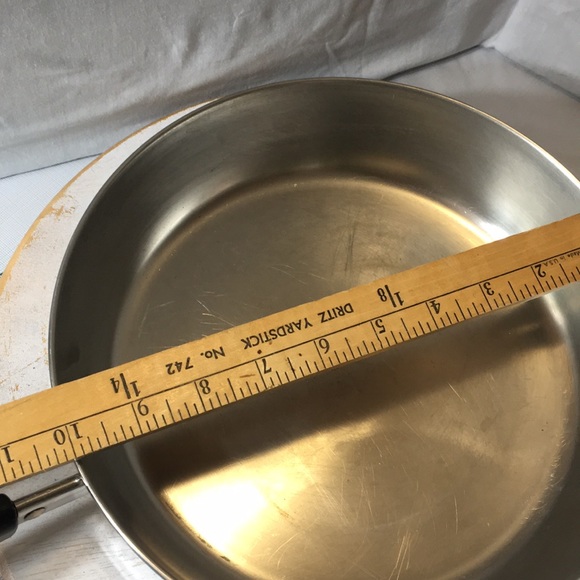 Paul Revere vintage stainless copper bottom 10” fryer - Picture 2 of 8